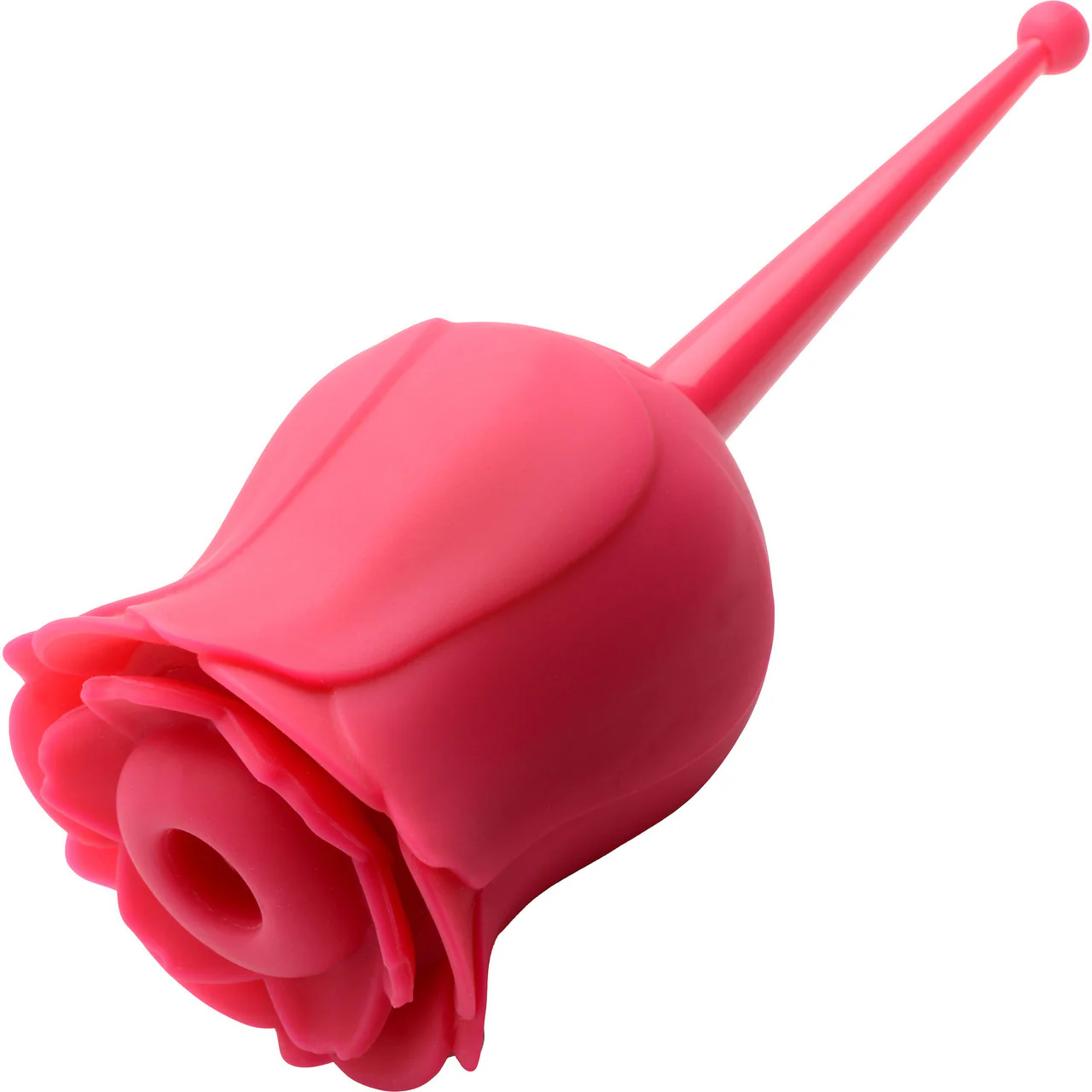 Bloomgasm Sucking & Vibrating Rose Silicone Rechargeable Waterproof Clit Stimulator - Image 2