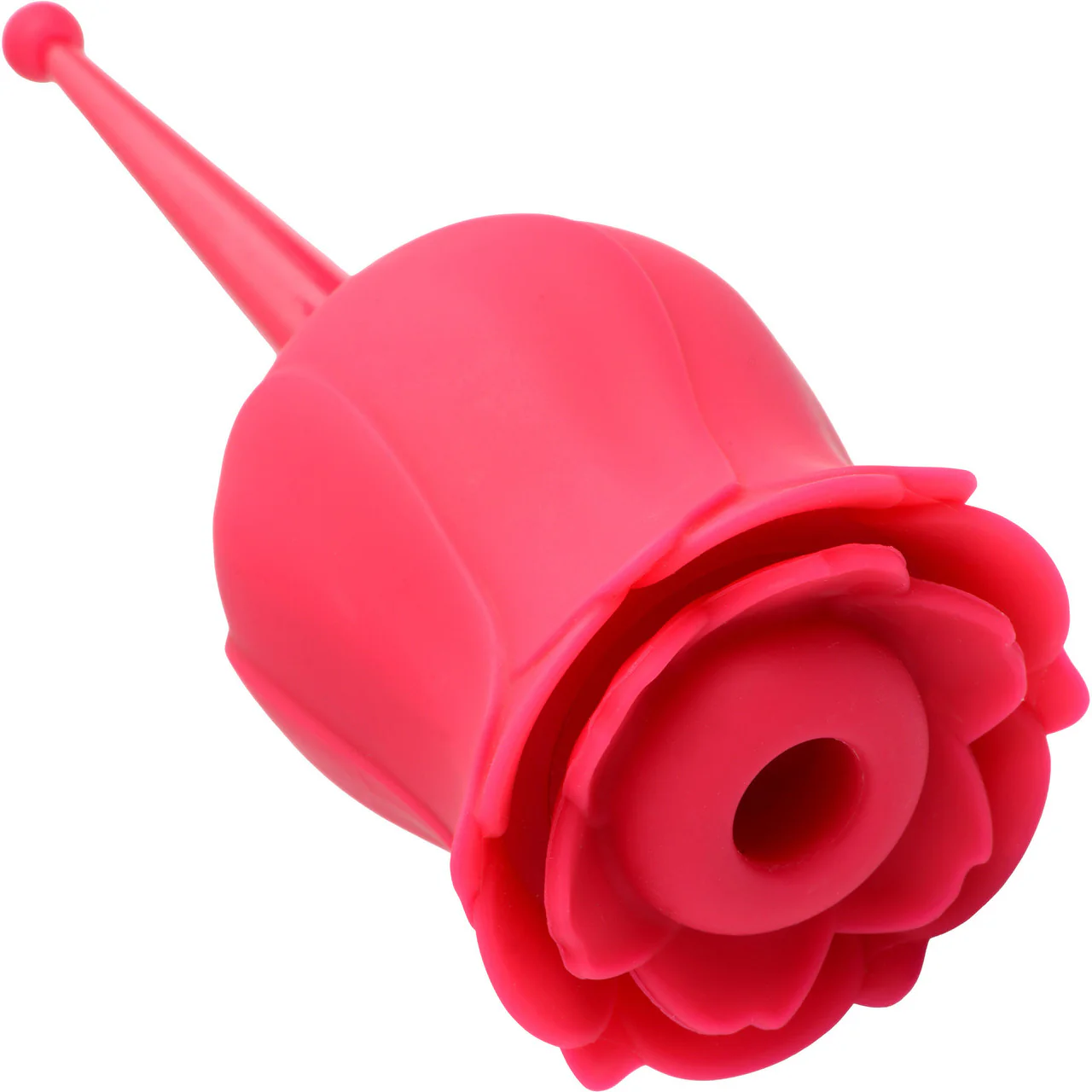 Bloomgasm Sucking & Vibrating Rose Silicone Rechargeable Waterproof Clit Stimulator - Image 5