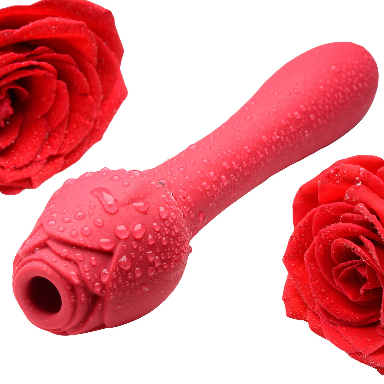 Bloomgasm Suction Rose Silicone Rechargeable Clitoral Pressure Wave Stimulator With Vibration - Image 14