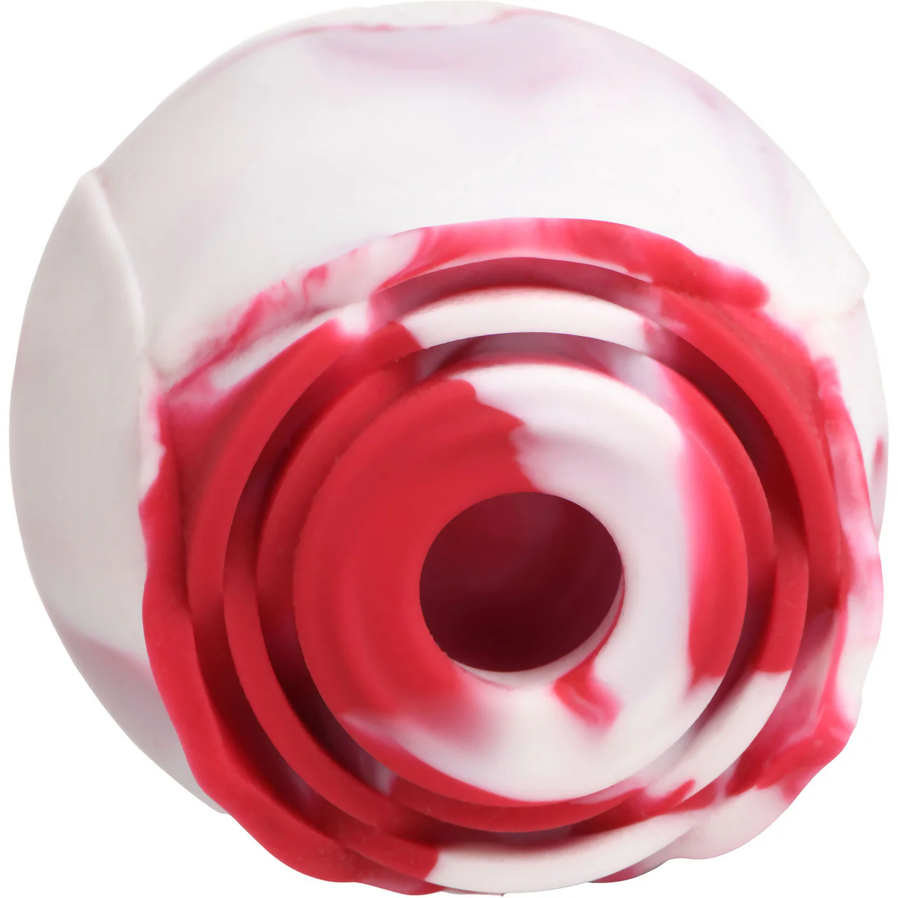 Bloomgasm The Rose Pressure Wave Stimulator Lover's Gift Box - Red With White Swirls - Image 7