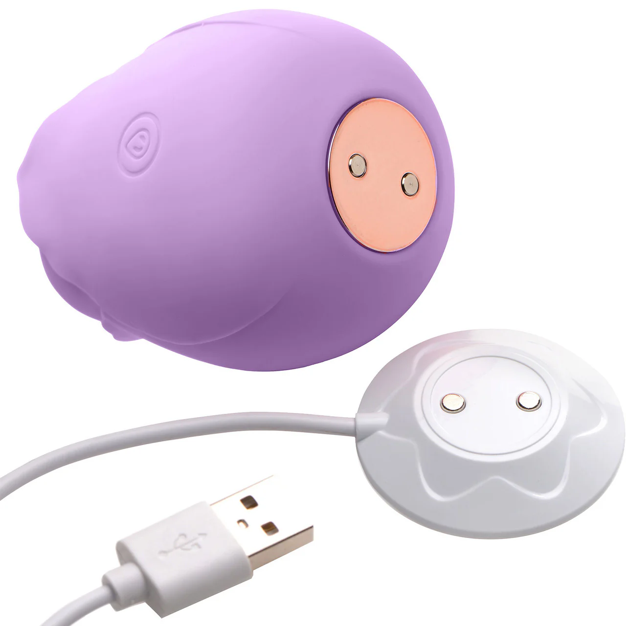 Bloomgasm Wild Rose Rechargeable Clitoral Pressure Wave Stimulator - Purple - Image 10