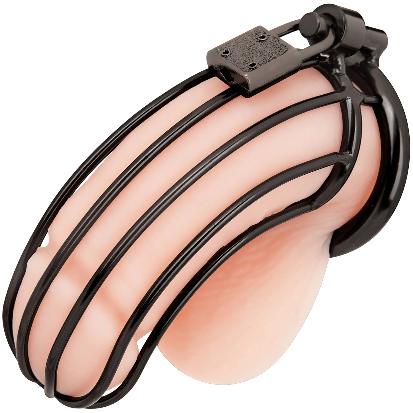 Blueline Prisoner Cock Cage With Padlock - Image 3