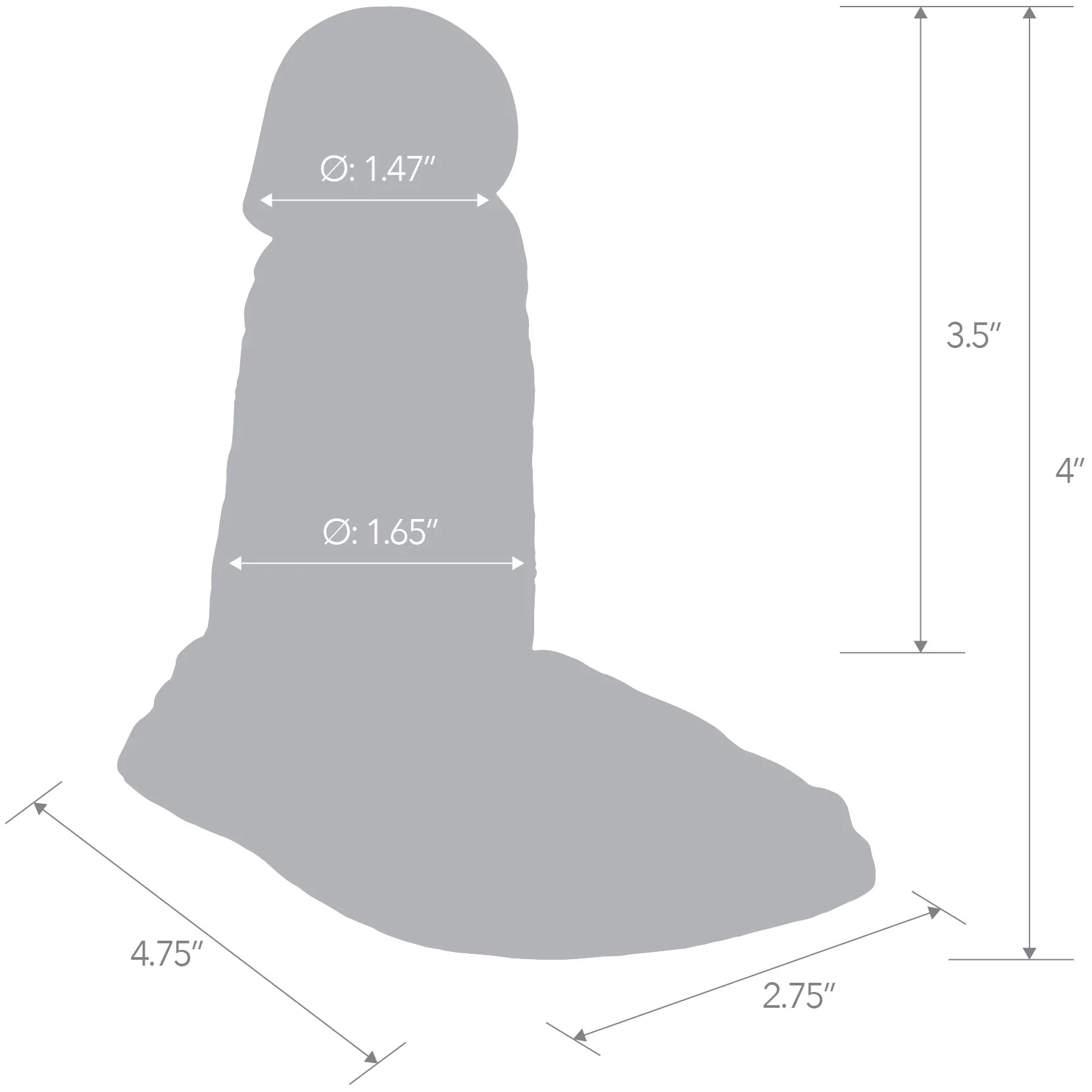 Blueline Super Real Silicone Penis Extension With Ball Constriction Loop - Image 4
