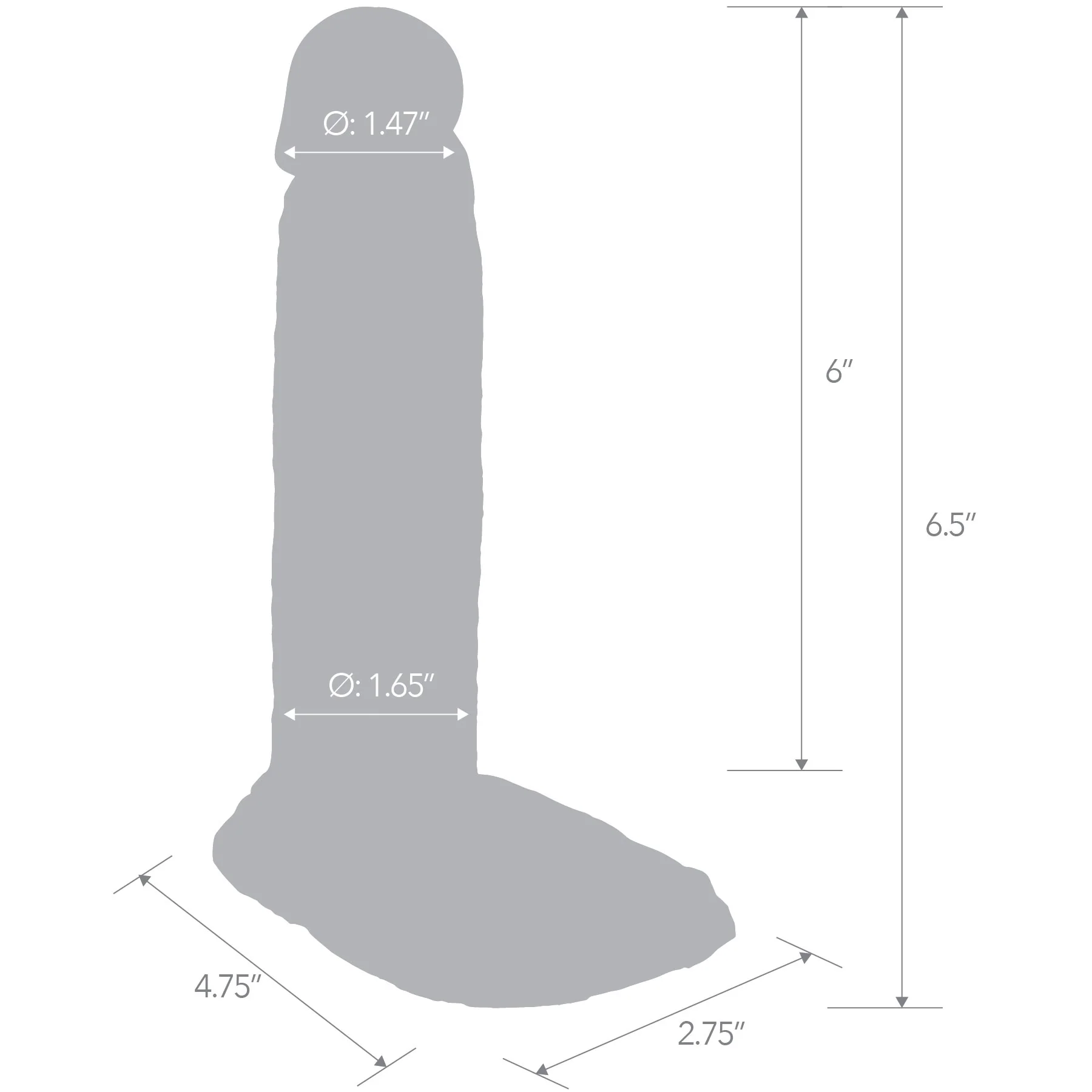 Blueline Super Real Silicone Penis Extension With Ball Constriction Loop - Image 8