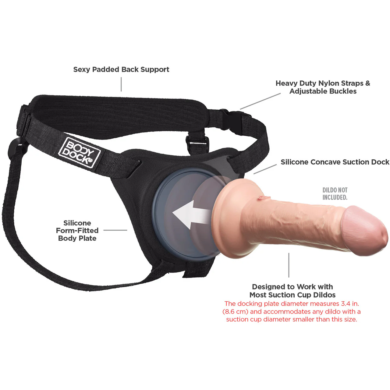 Body Dock Elite Strap-On Harness System - Image 2