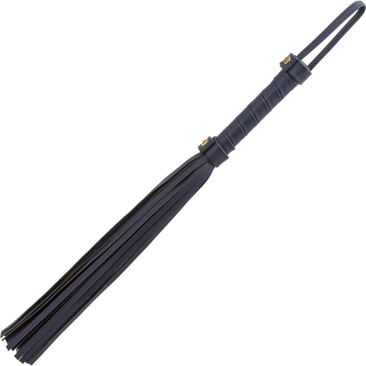 Bondage Couture Flogger By NS Novelties - Blue - Image 2