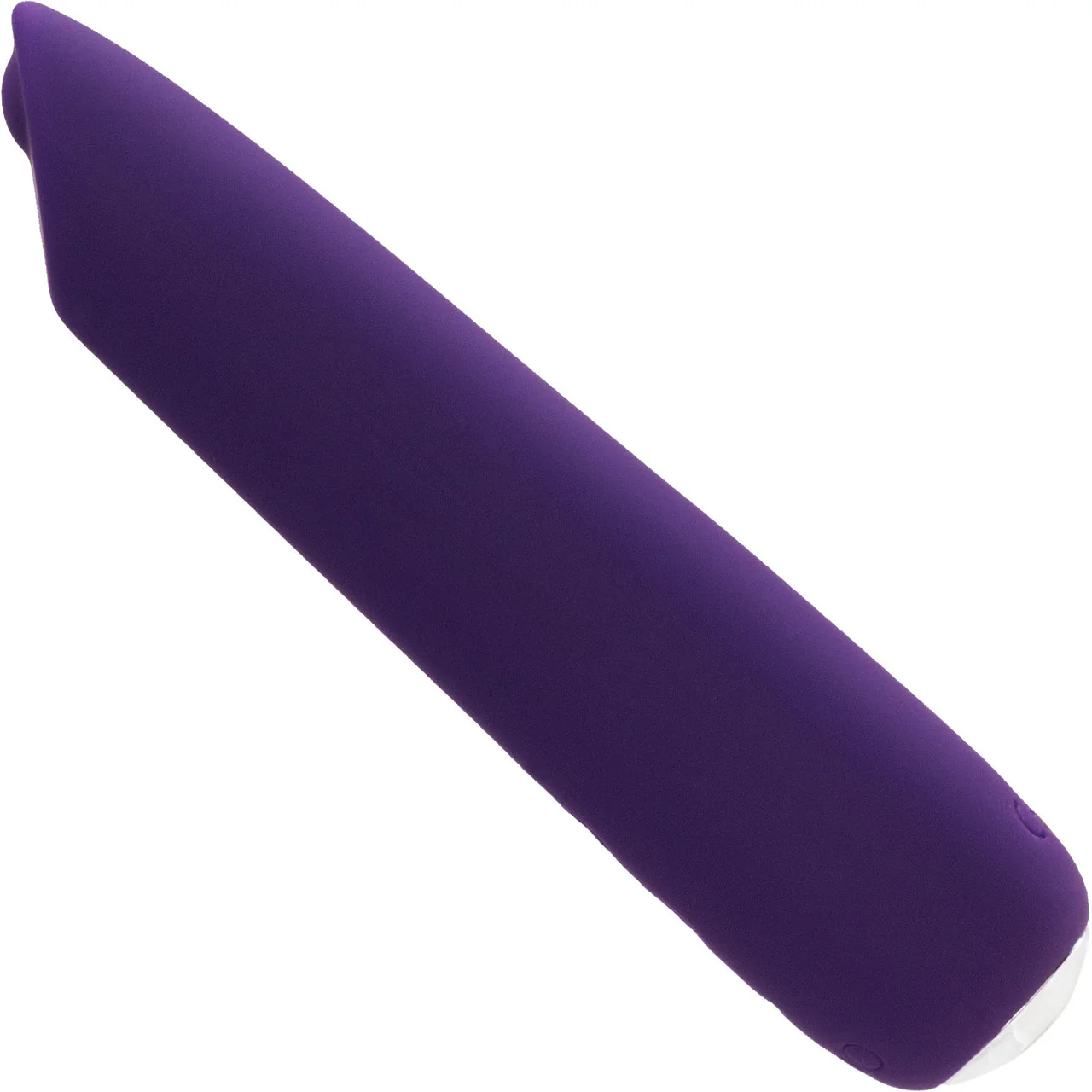 Boom Rechargeable Waterproof Silicone Warming Mini Vibrator By VeDO - Deep Purple - Image 2