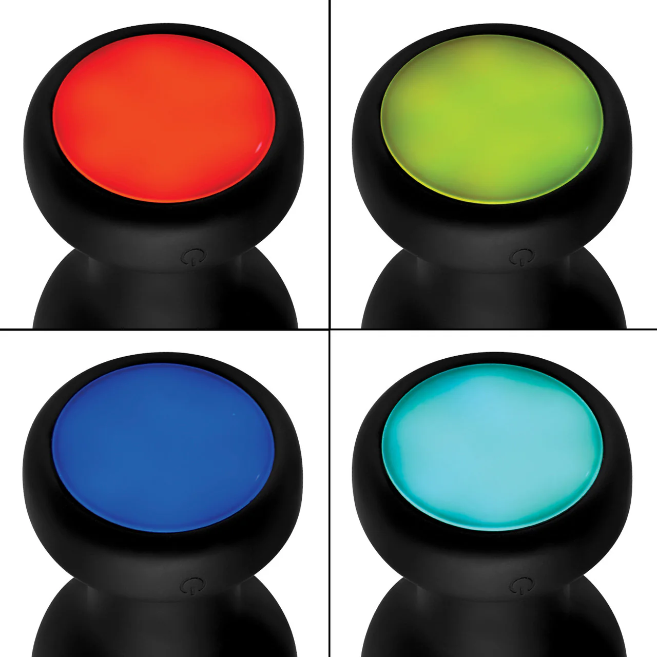 Booty Sparks Silicone 7 Mode Vibrating Butt Plug With LED Light Up Base & Remote - Large - Image 2