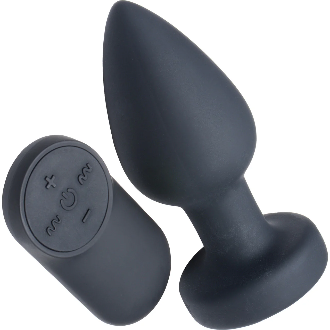 Booty Sparks Silicone 7 Mode Vibrating Butt Plug With LED Light Up Base & Remote - Medium - Image 6