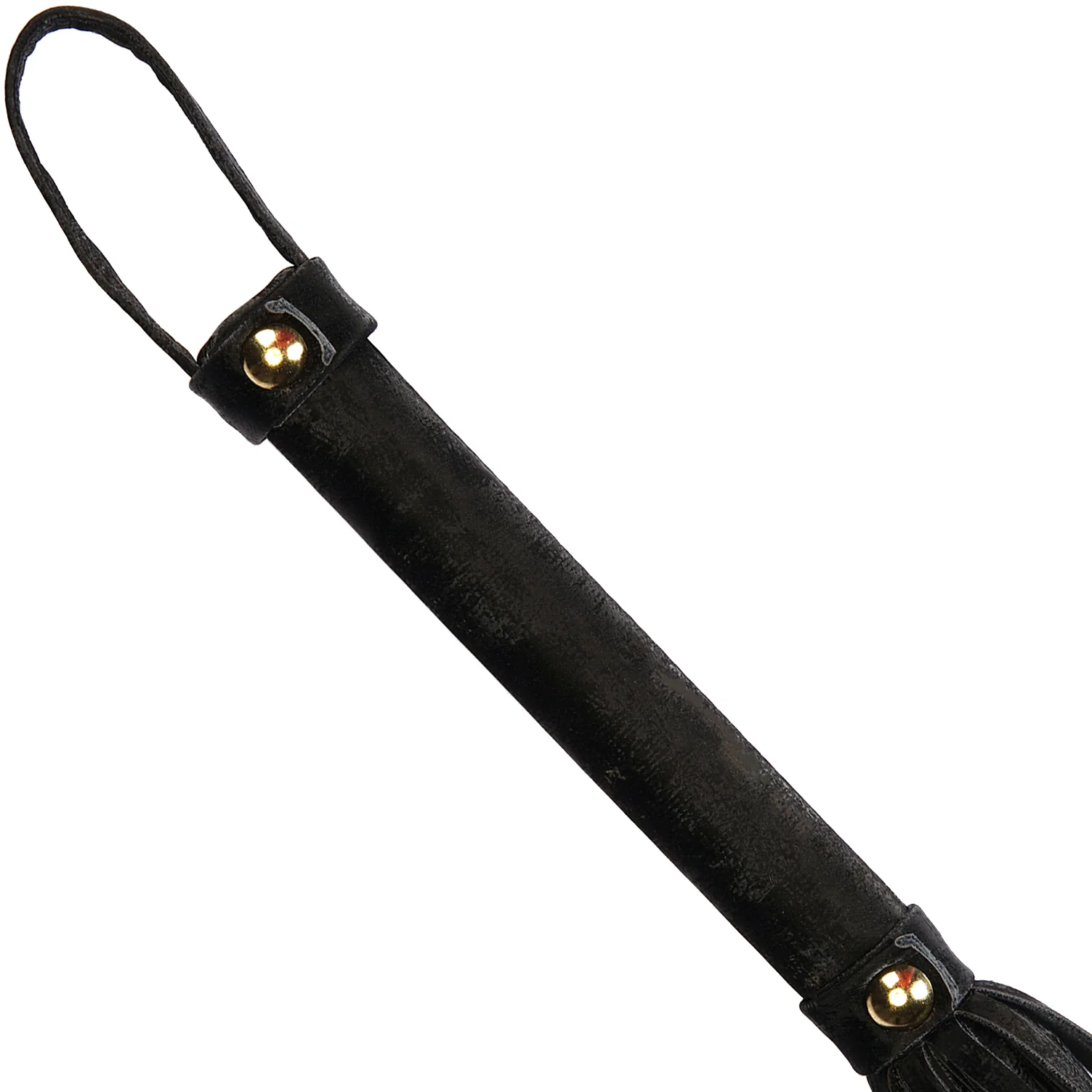 Boudoir Amor Black Vegan Leather Flogger By Liebe Seele - Image 2