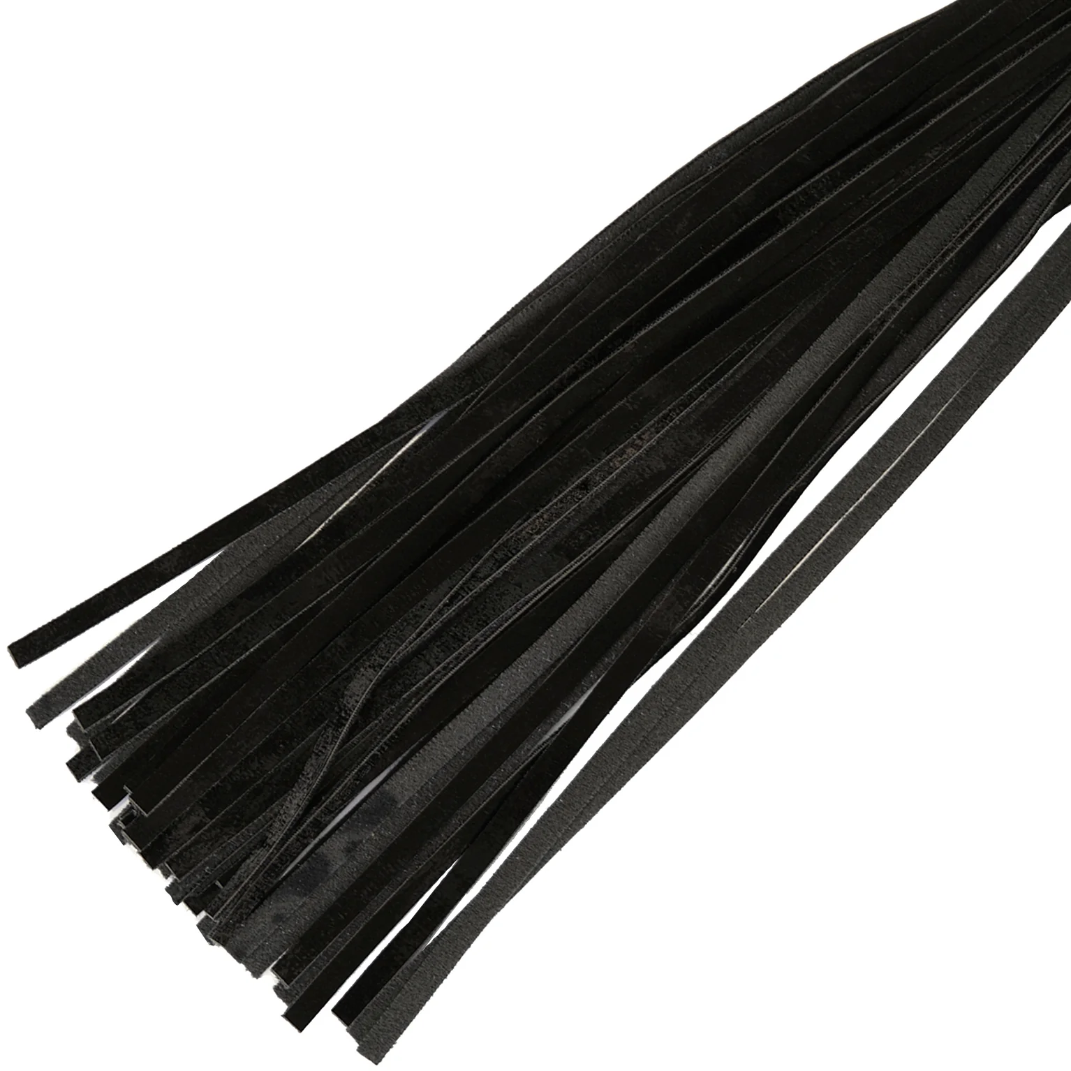 Boudoir Amor Black Vegan Leather Flogger By Liebe Seele - Image 3