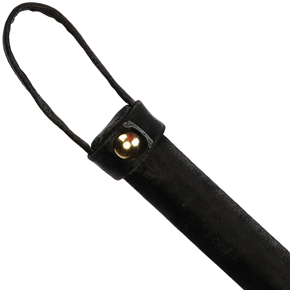 Boudoir Amor Black Vegan Leather Flogger By Liebe Seele - Image 4