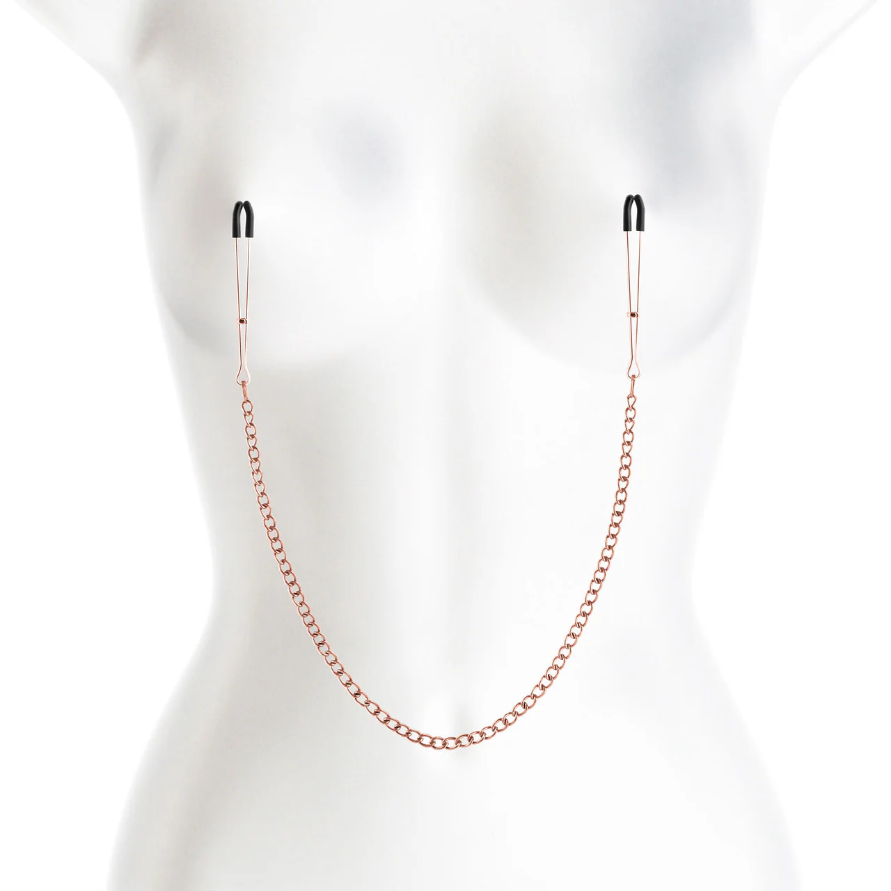 Bound Adjustable DC3 Tweezer Nipple Clamps by NS Novelties - Rose Gold - Image 2