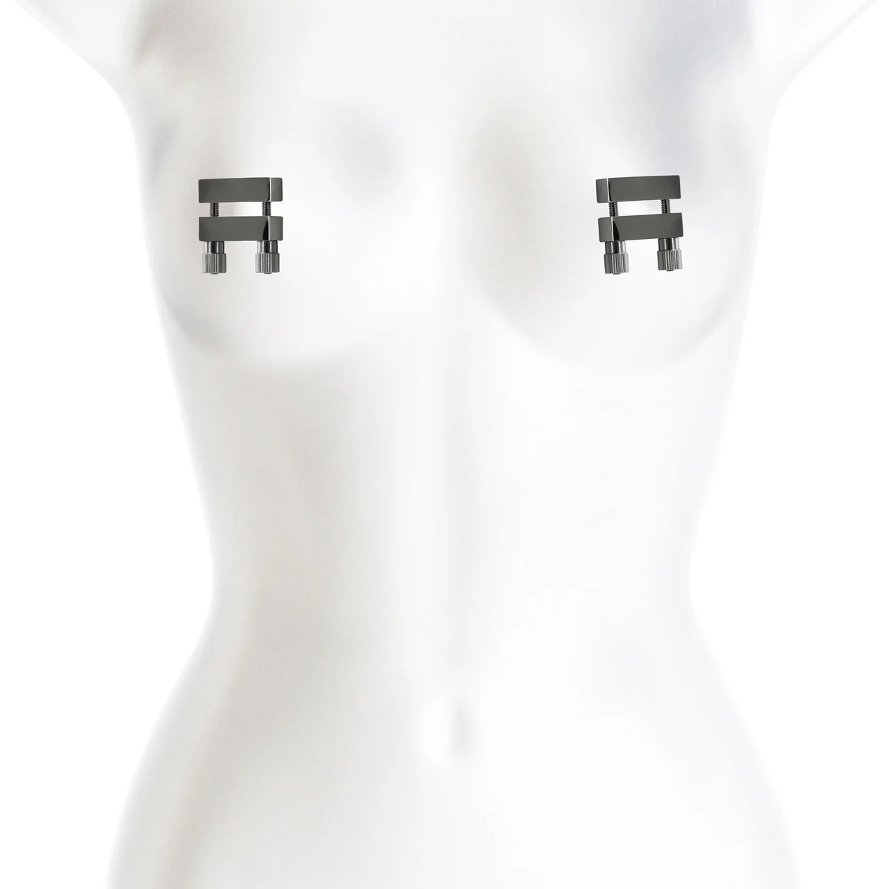 Bound Adjustable V1 Nipple Clamps By NS Novelties - Gunmetal - Image 2