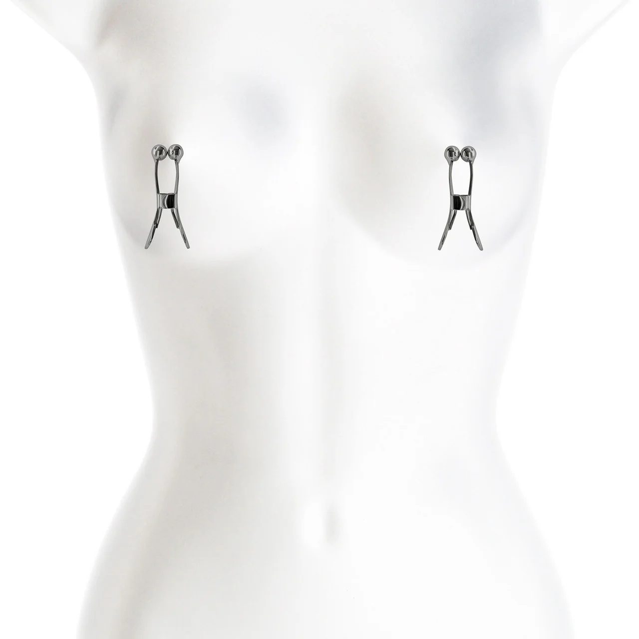 Bound C1 Nipple Clamps By NS Novelties - Gunmetal - Image 2