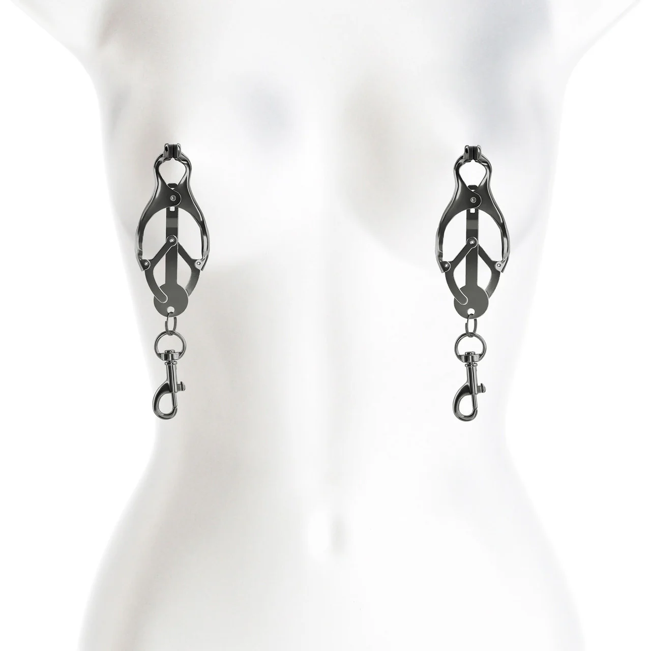 Bound C3 Butterfly Nipple Clamps By NS Novelties - Gunmetal - Image 2