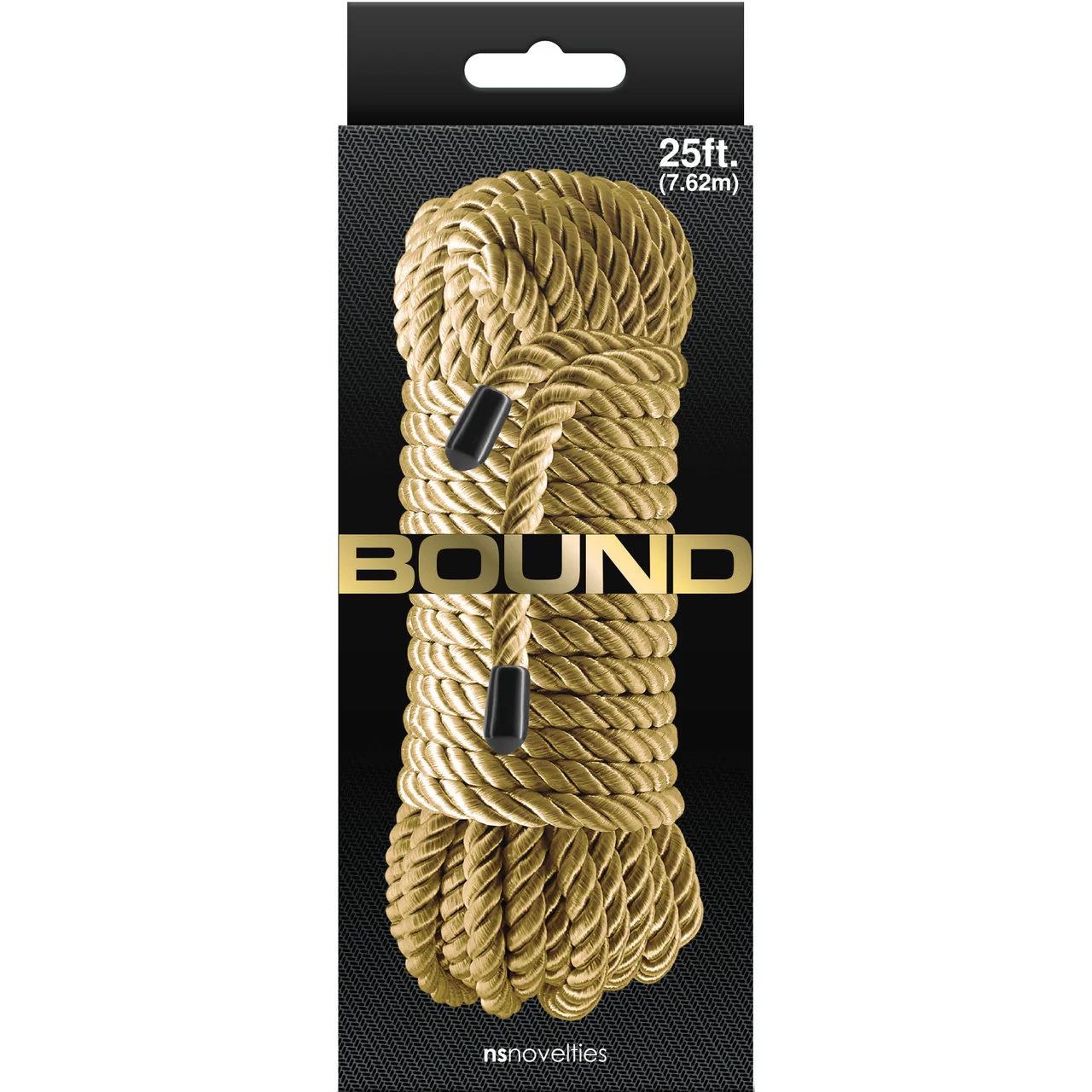 Bound Rope By NS Novelties 25 Feet - Gold - Image 2
