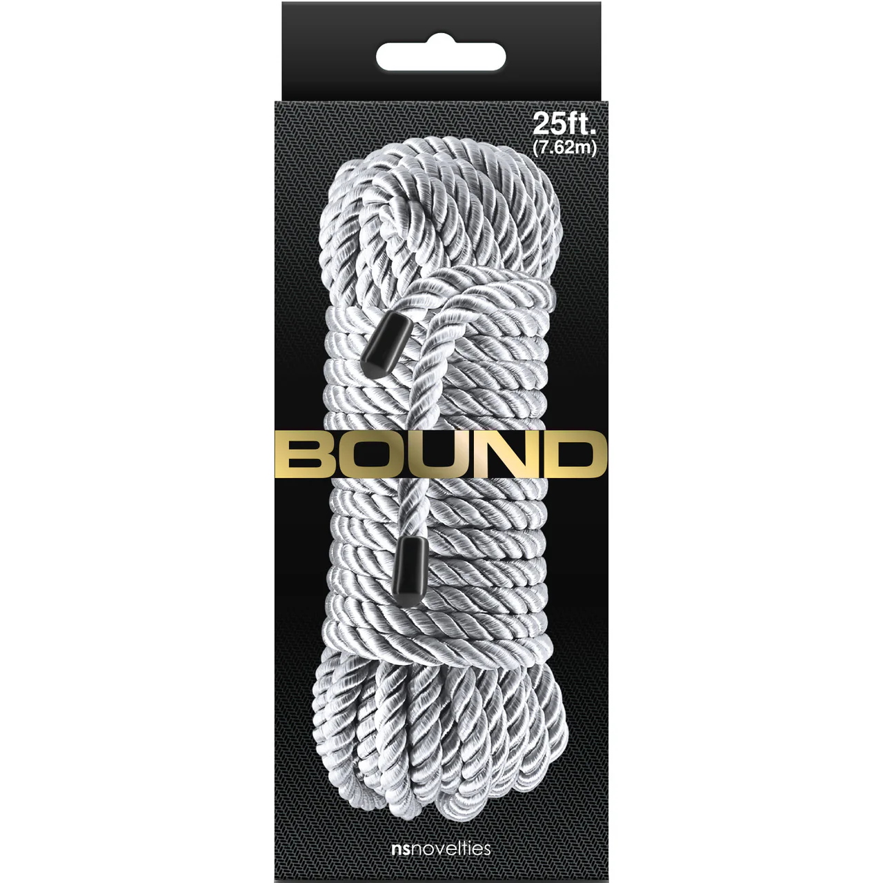 Bound Rope By NS Novelties 25 Feet - Silver - Image 2