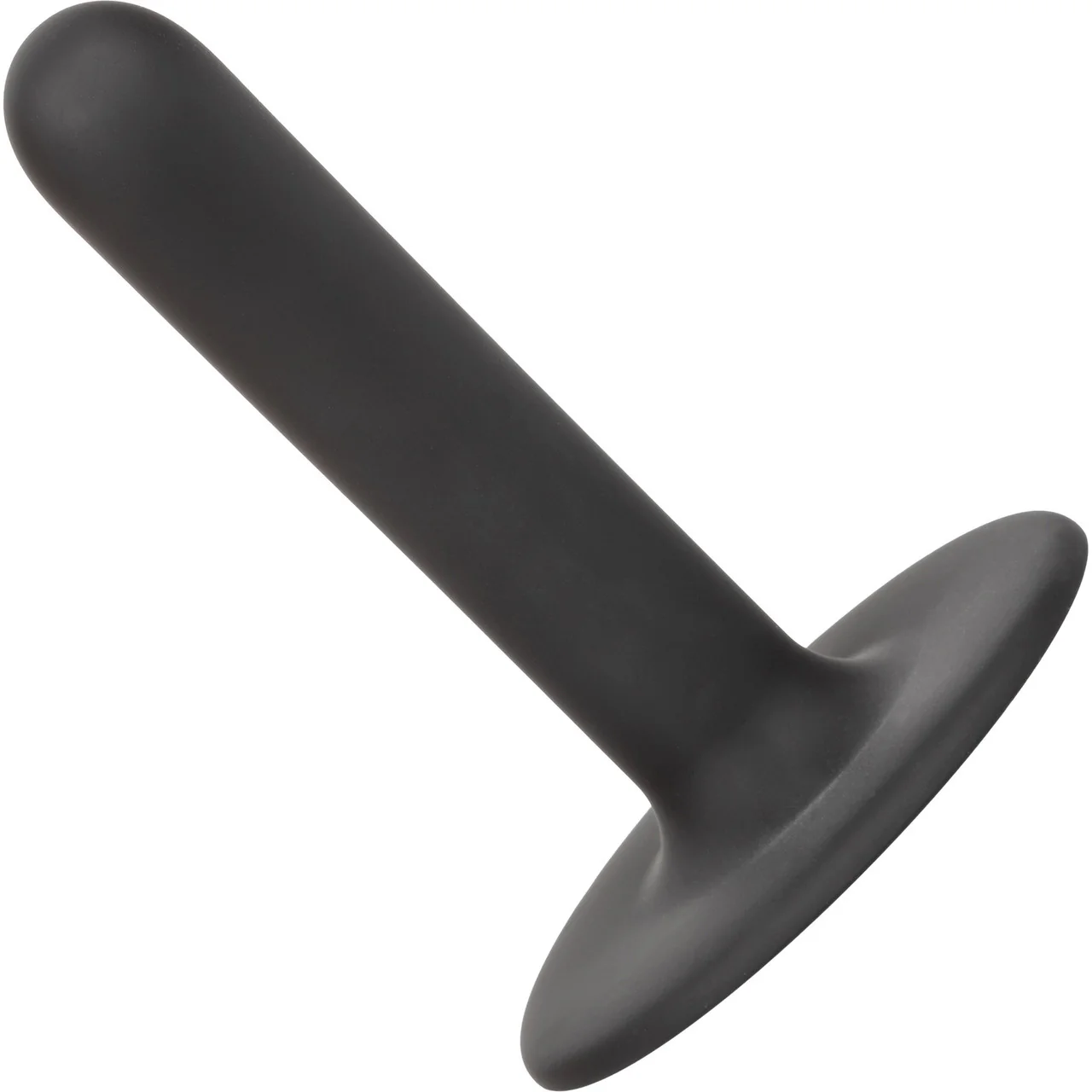 Boundless 4.5" Slim Silicone Suction Cup Dildo By CalExotics - Black - Image 2