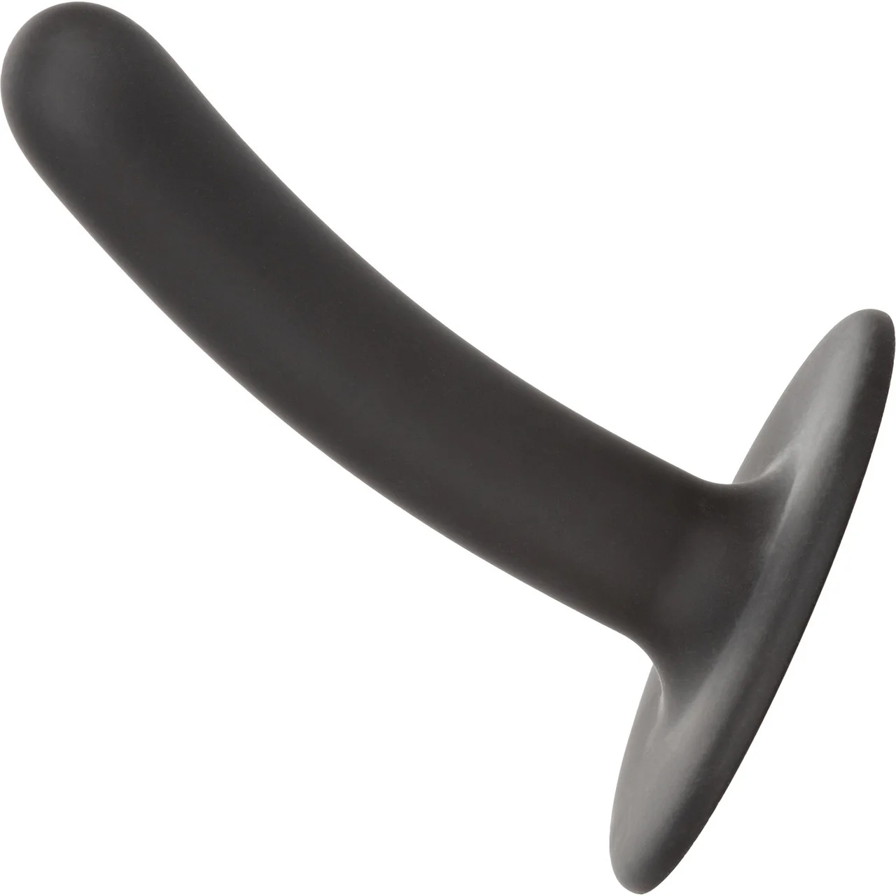 Boundless 4.5" Slim Silicone Suction Cup Dildo By CalExotics - Black - Image 4