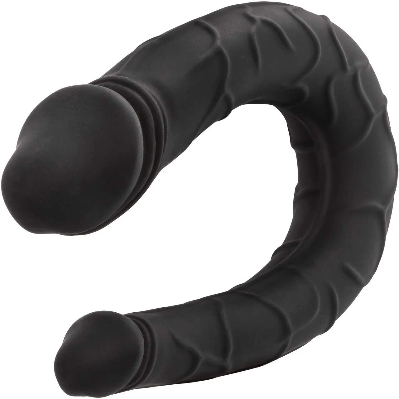 Boundless AC/DC Dong Silicone Double Dildo By CalExotics - Black - Image 3