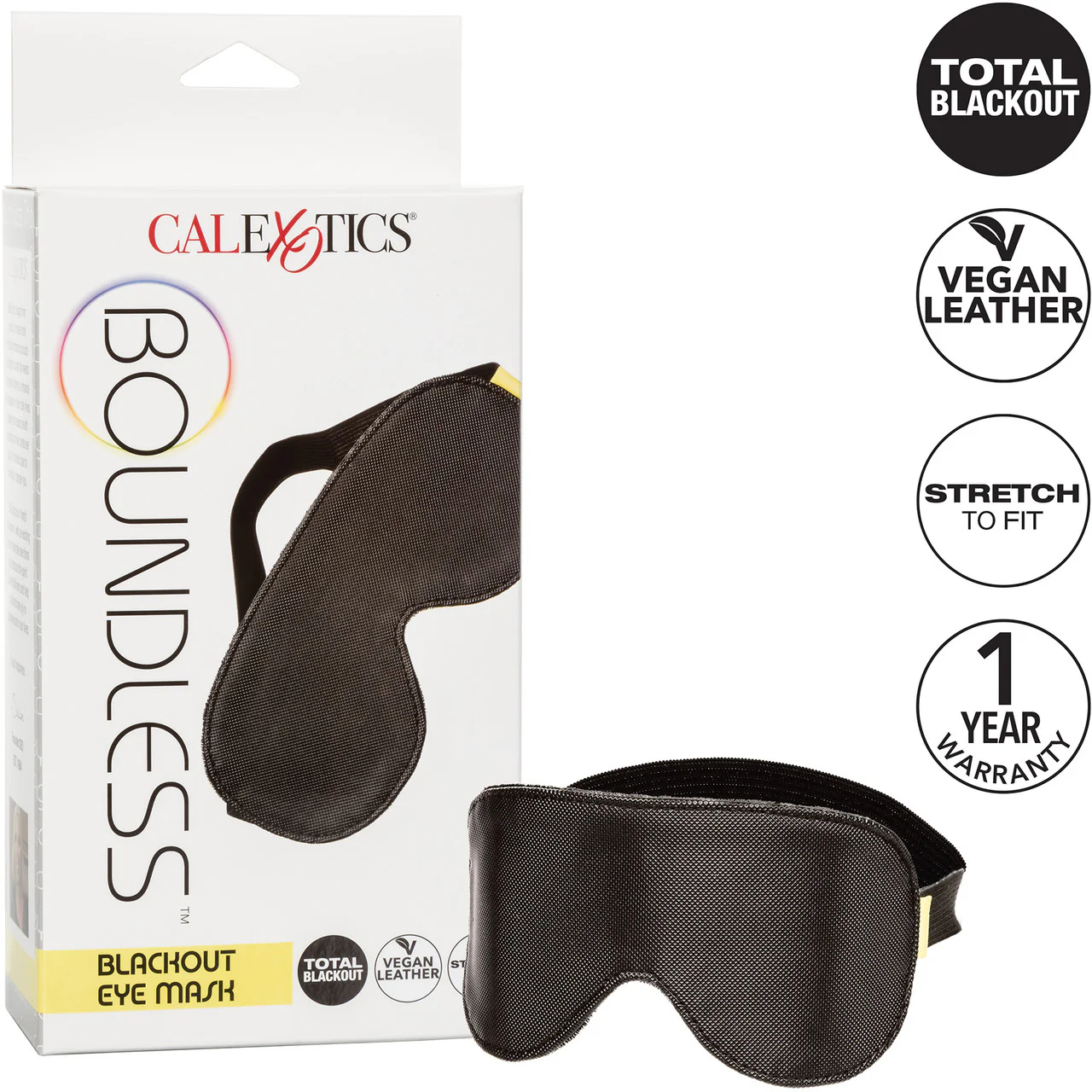 Boundless Blackout Eye Mask by CalExotics - Image 6