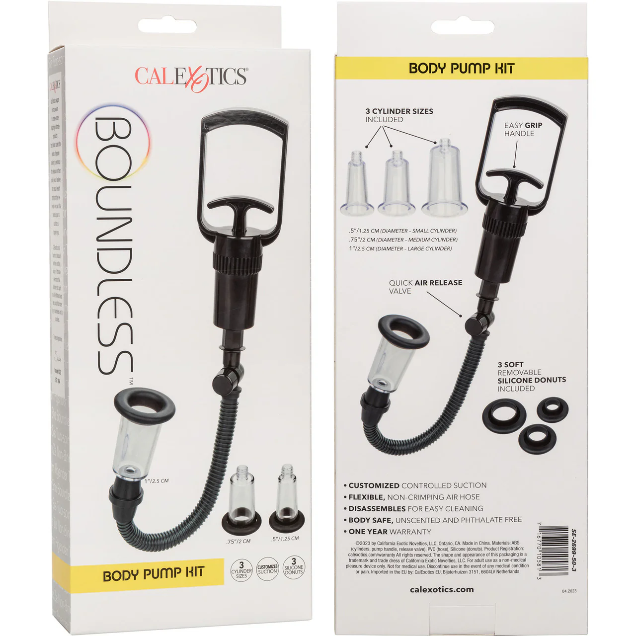 Boundless Body Pump Kit By CalExotics - Image 11