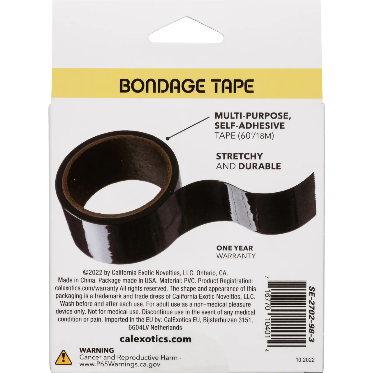 Boundless Bondage Tape By CalExotics - Black - Image 4