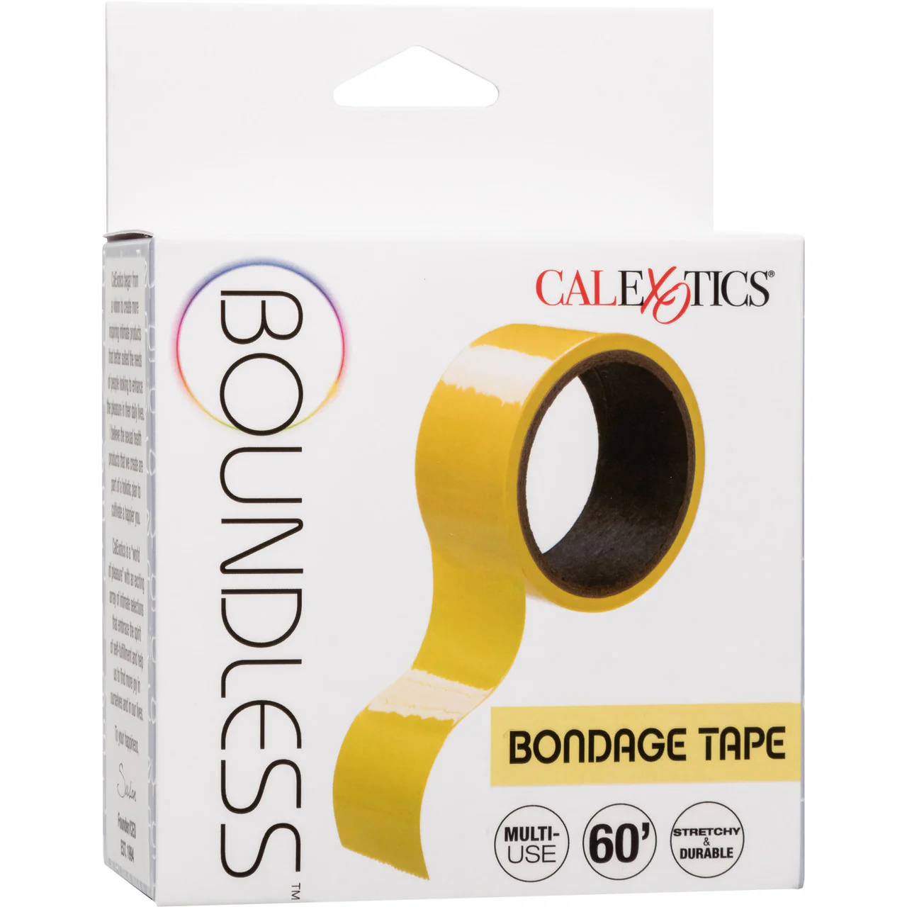 Boundless Bondage Tape By CalExotics - Yellow - Image 5