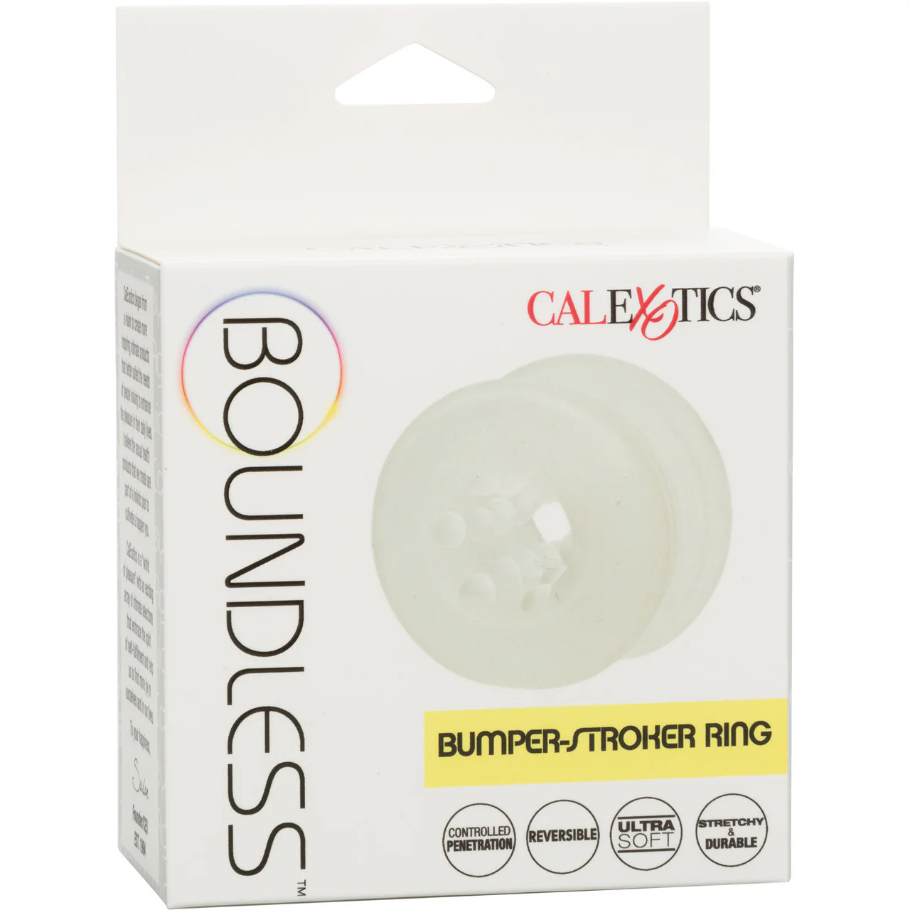 Boundless Bumper-Stroker Ring Reversible Penis Masturbator By CalExotics - Image 12