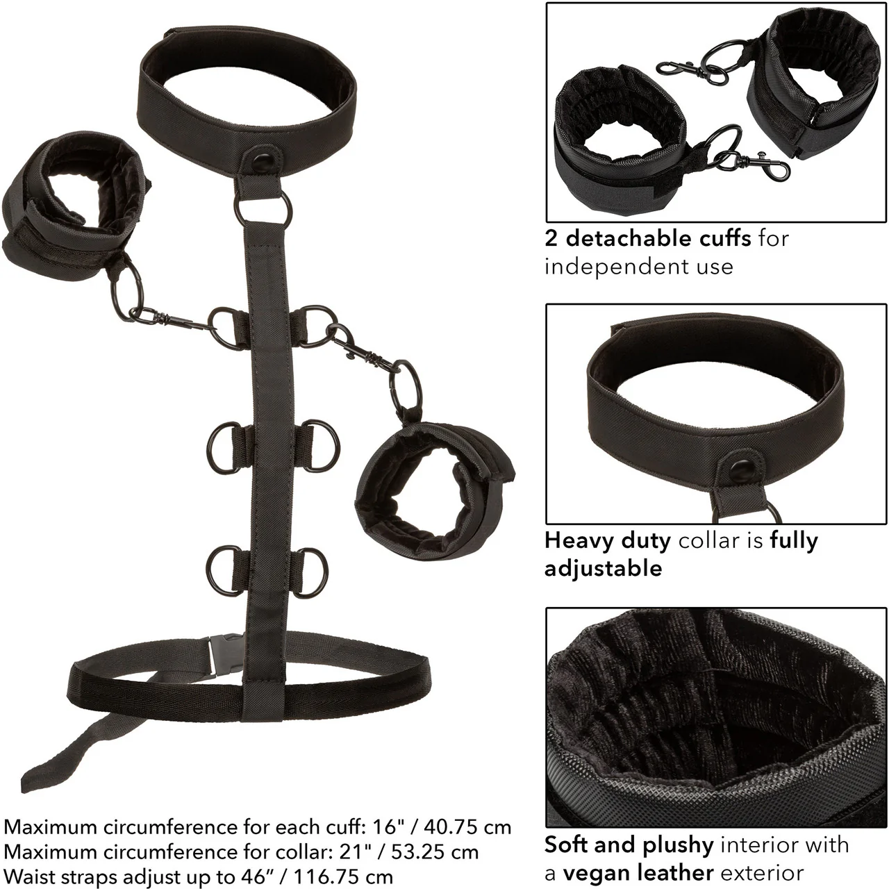 Boundless Collar Body Restraint By CalExotics - Image 2