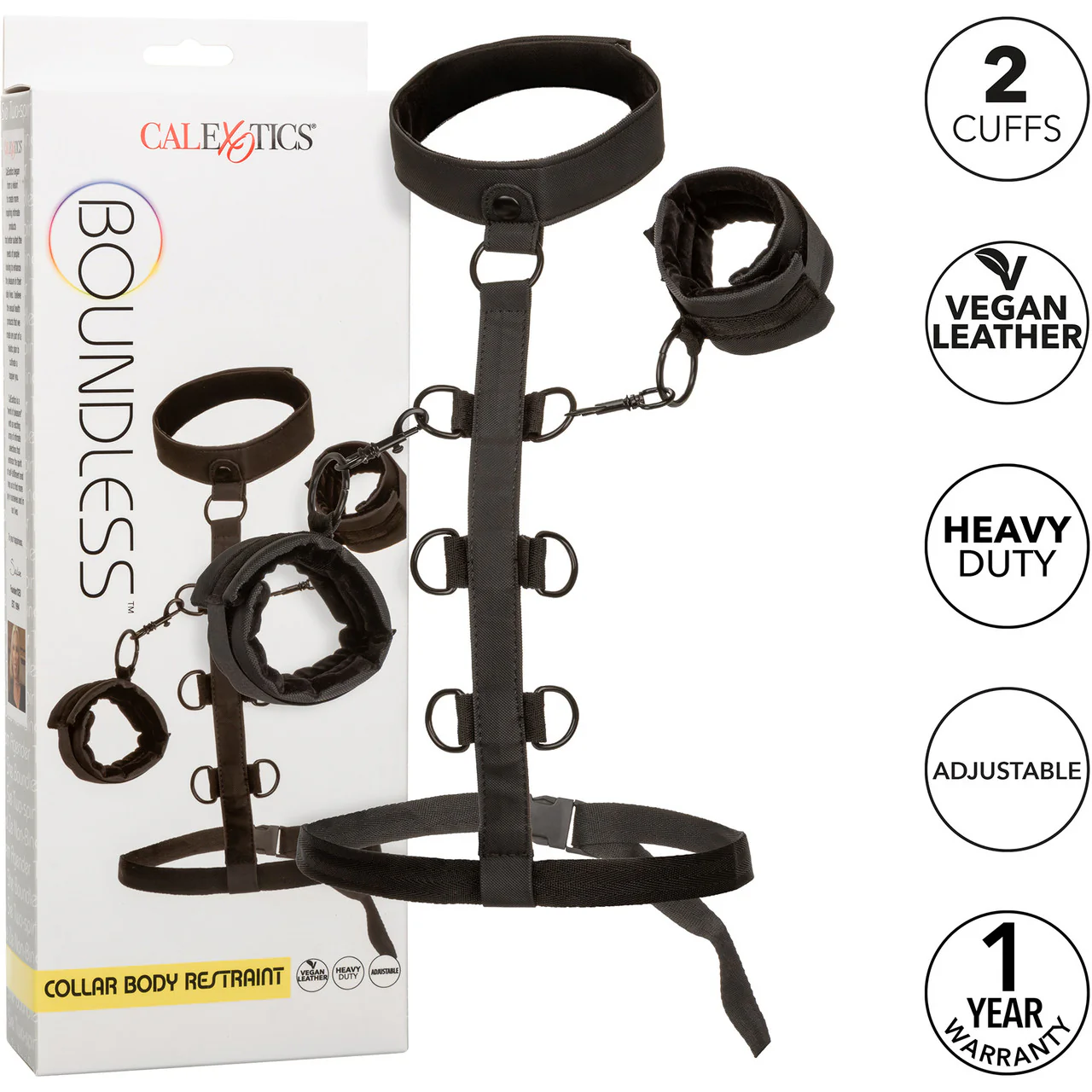 Boundless Collar Body Restraint By CalExotics - Image 6
