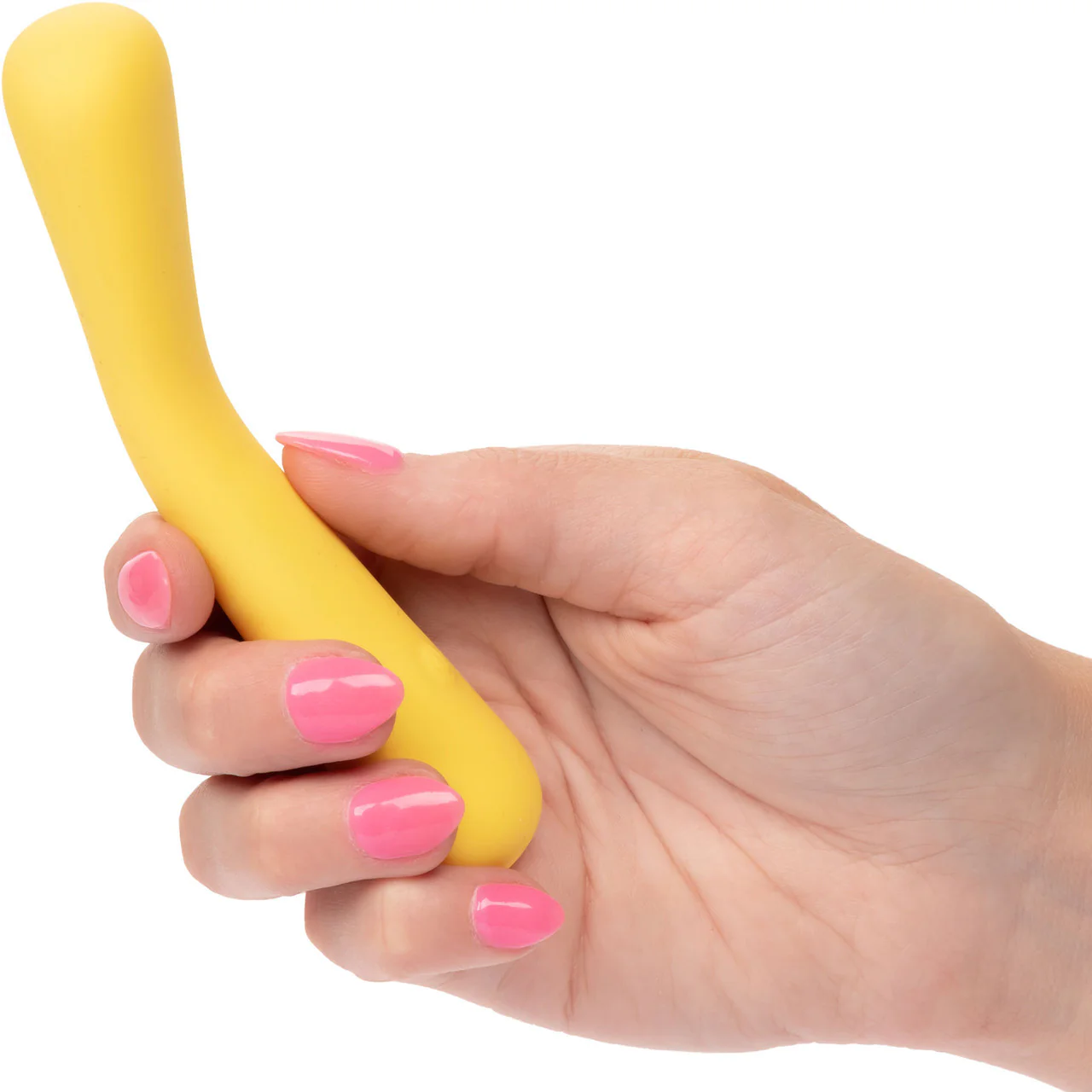 Boundless Mini FlexiWand Bendable Rechargeable Waterproof Silicone Vibrator By CalExotics - Yellow - Image 2