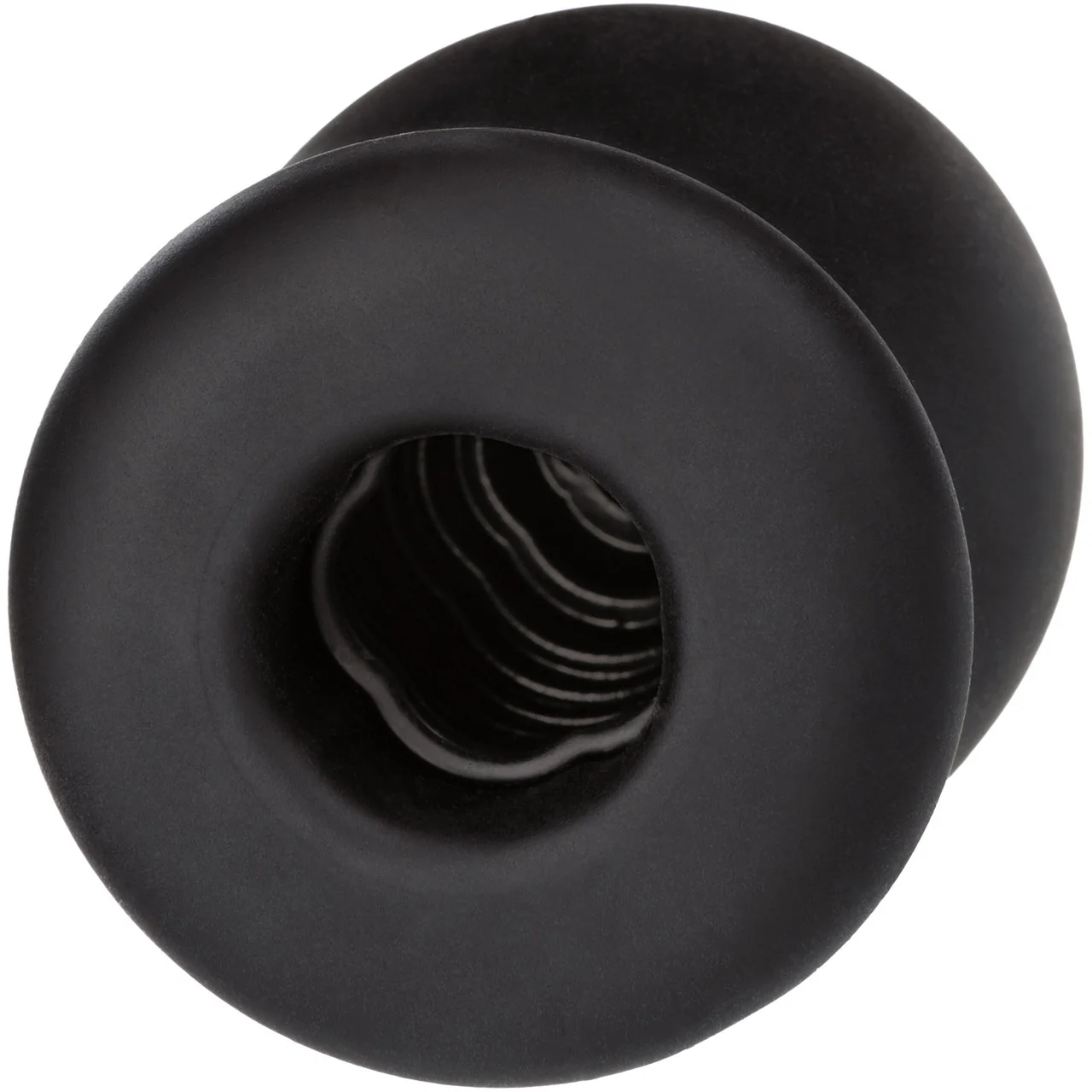 Boundless Rechargeable Waterproof Silicone Vibrating Trans Masc Stroker 2.75" By CalExotics - Black - Image 5