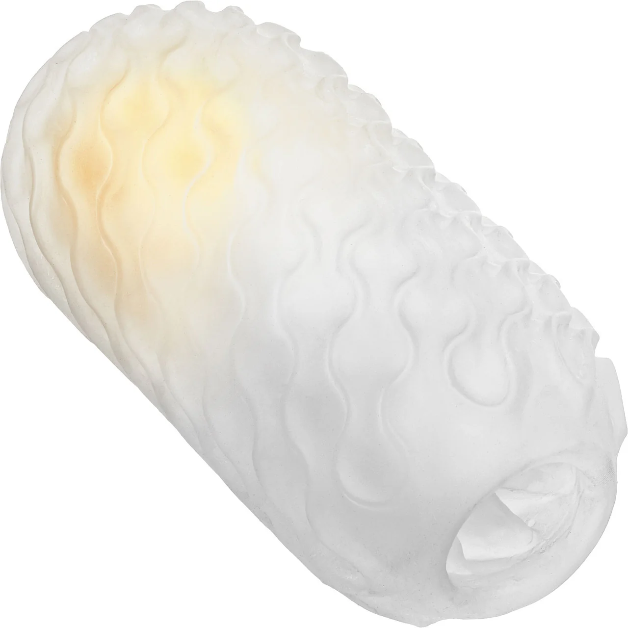 Boundless Reversible Squishy Ball Stroker Penis Masturbator By CalExotics - Yellow - Image 10