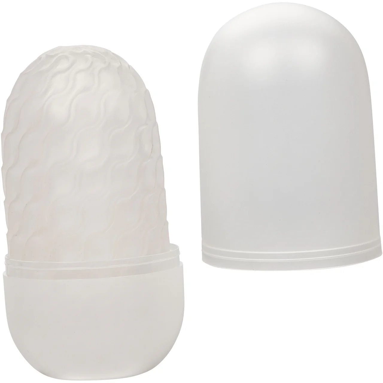 Boundless Reversible Squishy Ball Stroker Penis Masturbator By CalExotics - Yellow - Image 7