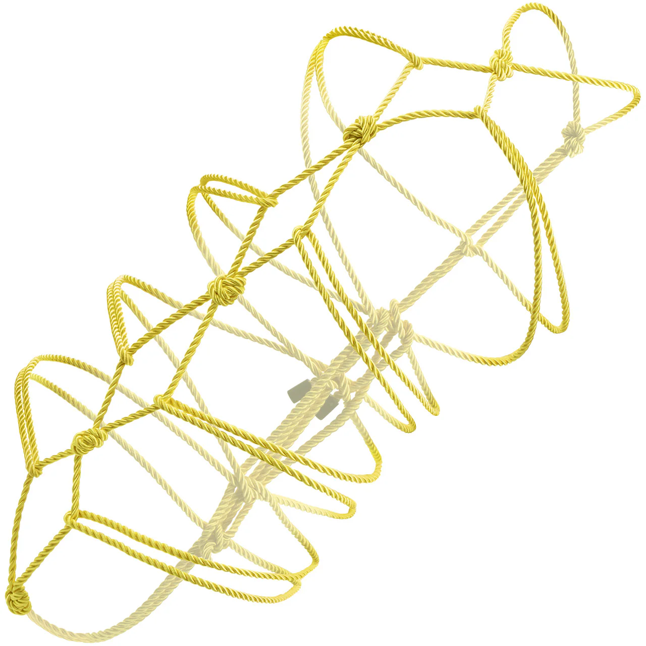 Boundless Rope by CalExotics 32.75' - Yellow - Image 2