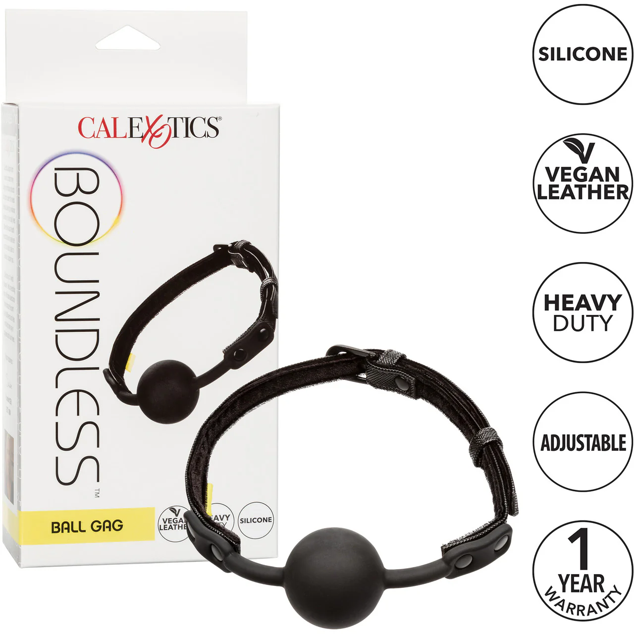 Boundless Silicone Ball Gag by CalExotics - Image 6