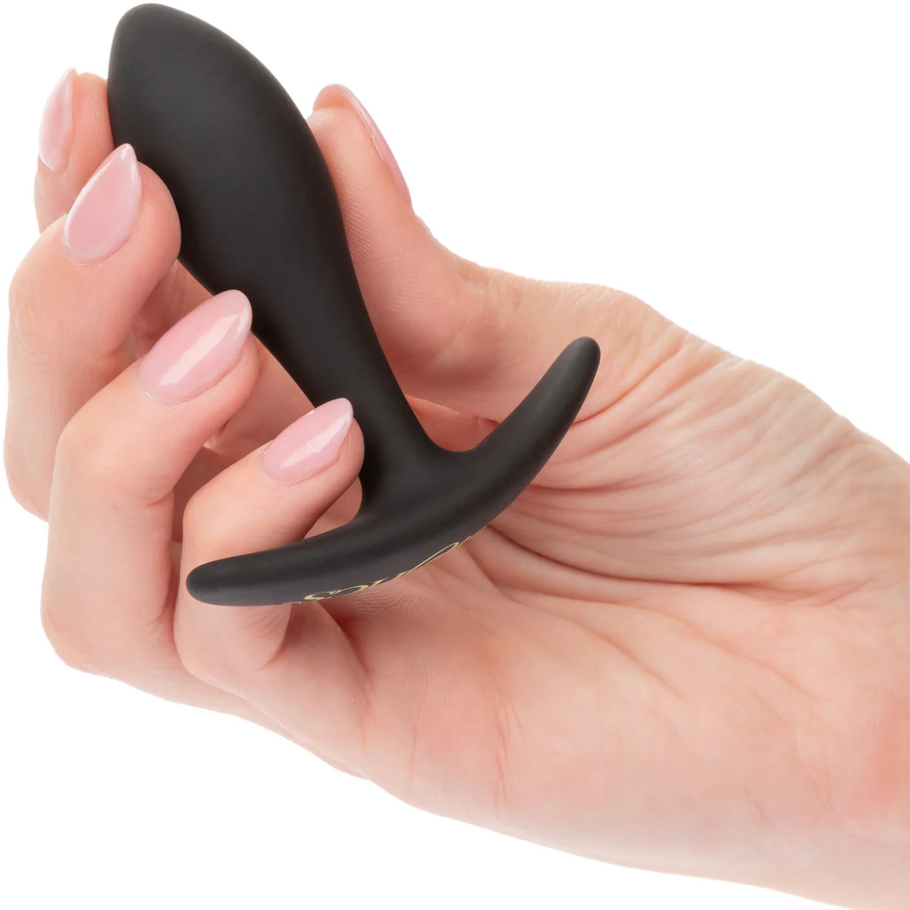 Boundless Teardrop Plug Silicone Butt Plug By CalExotics - Black - Image 2