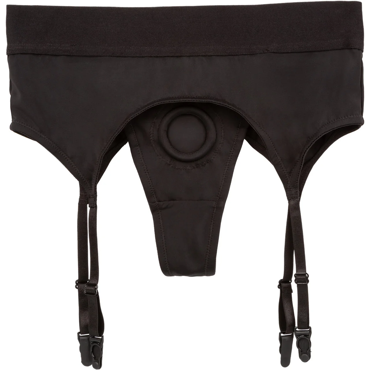 Boundless Thong With Garter Strap-On Harness By CalExotics - Small / Medium - Image 3