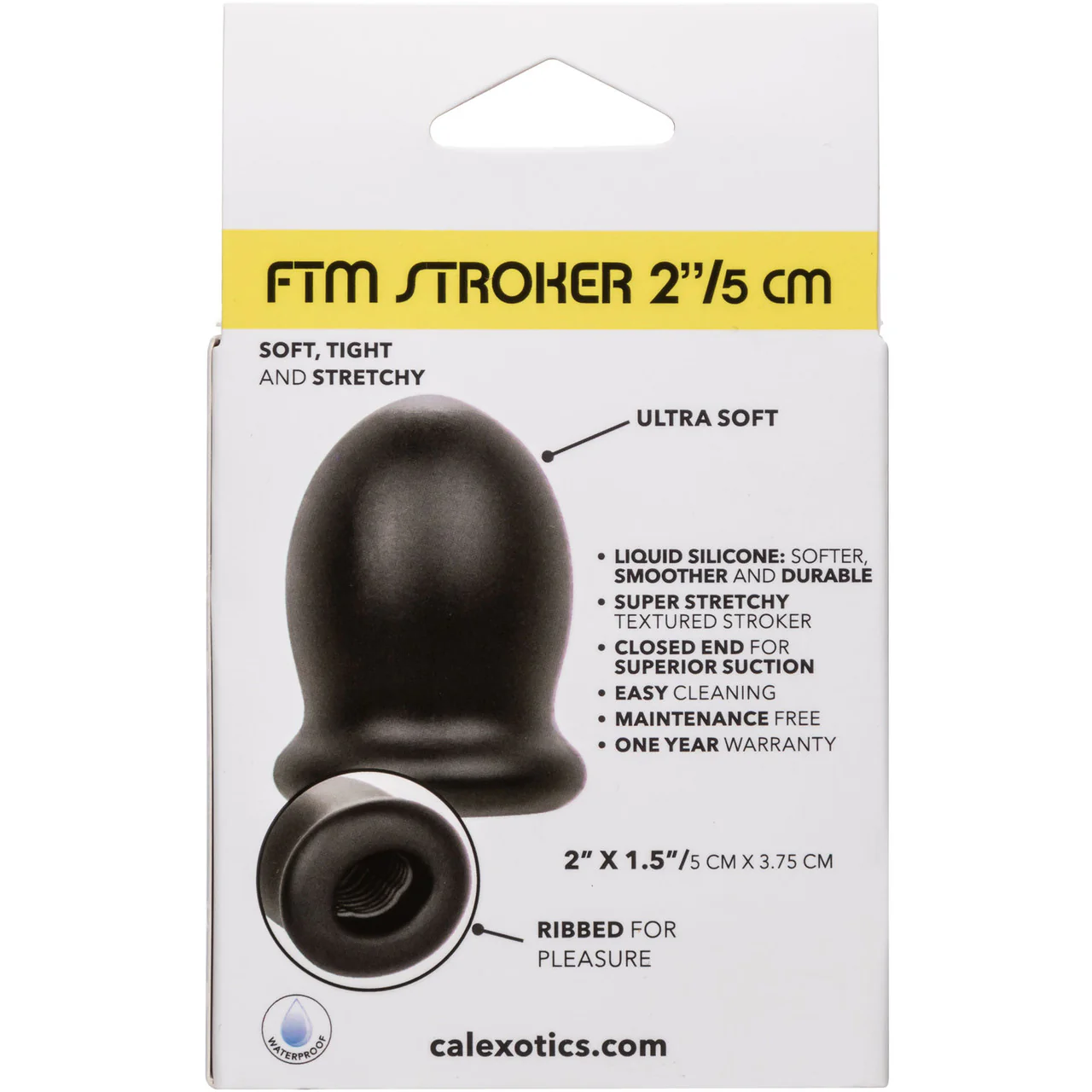 Boundless Trans Masc Stroker 2" By CalExotics - Black - Image 8