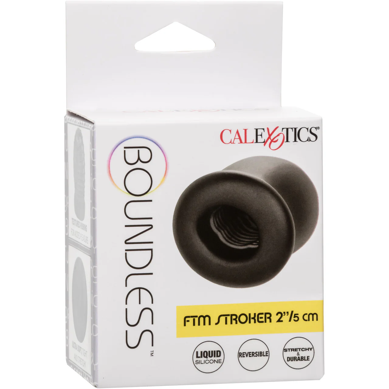 Boundless Trans Masc Stroker 2" By CalExotics - Black - Image 9