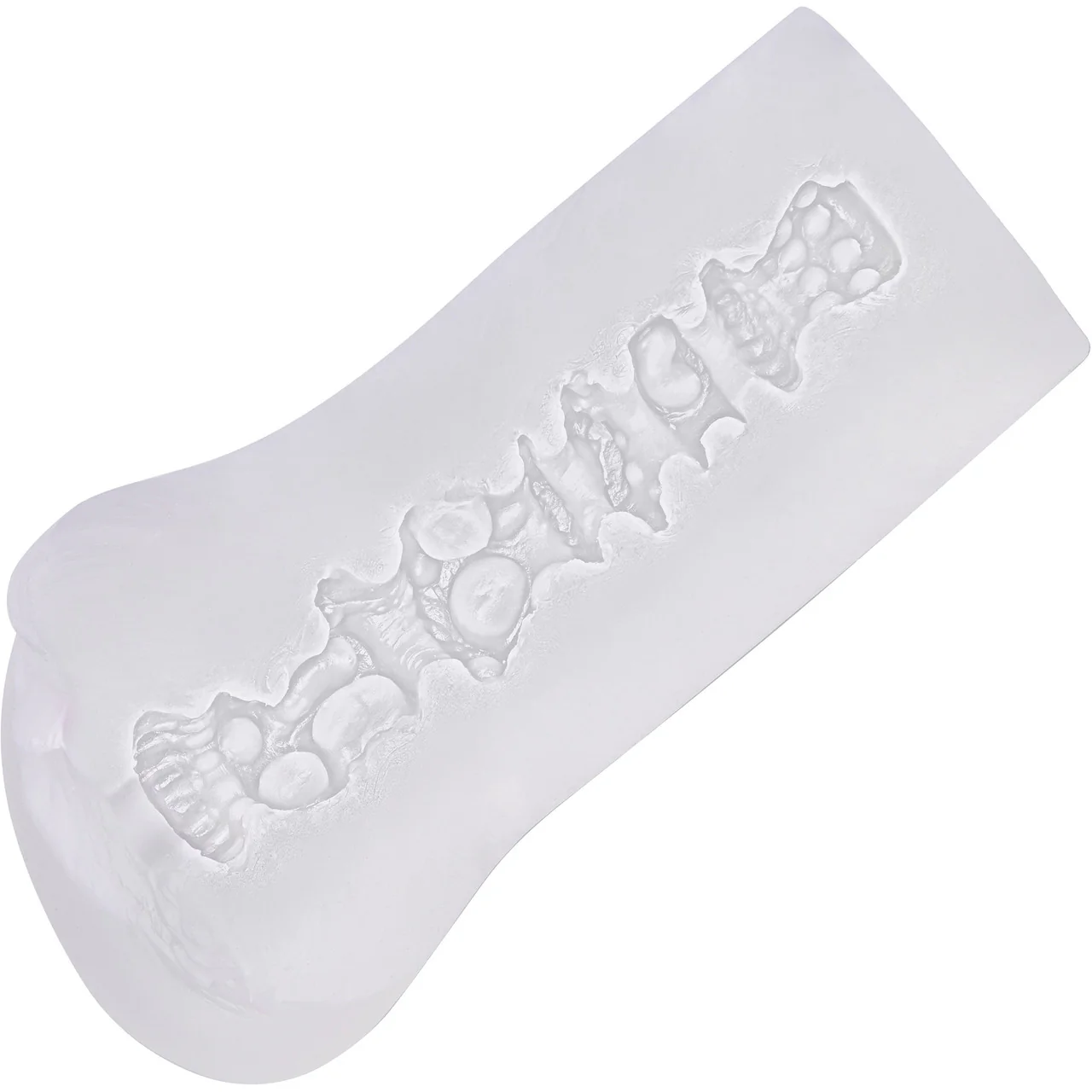 Boundless Vulva Penis Masturbator By CalExotics - Frost - Image 2
