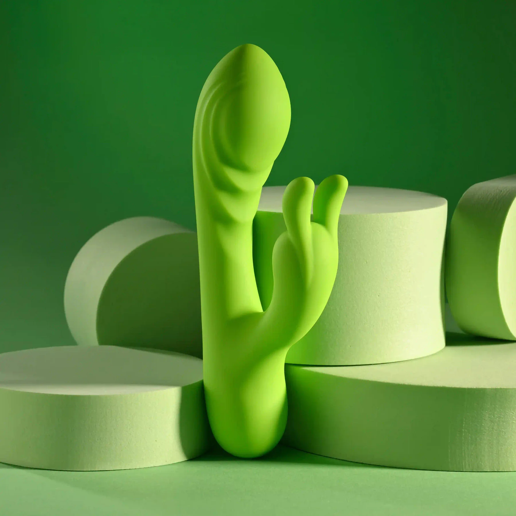 Brat Bunny Silicone Rabbit Vibrator With G-Spot Head By Evolved Novelties - Image 2