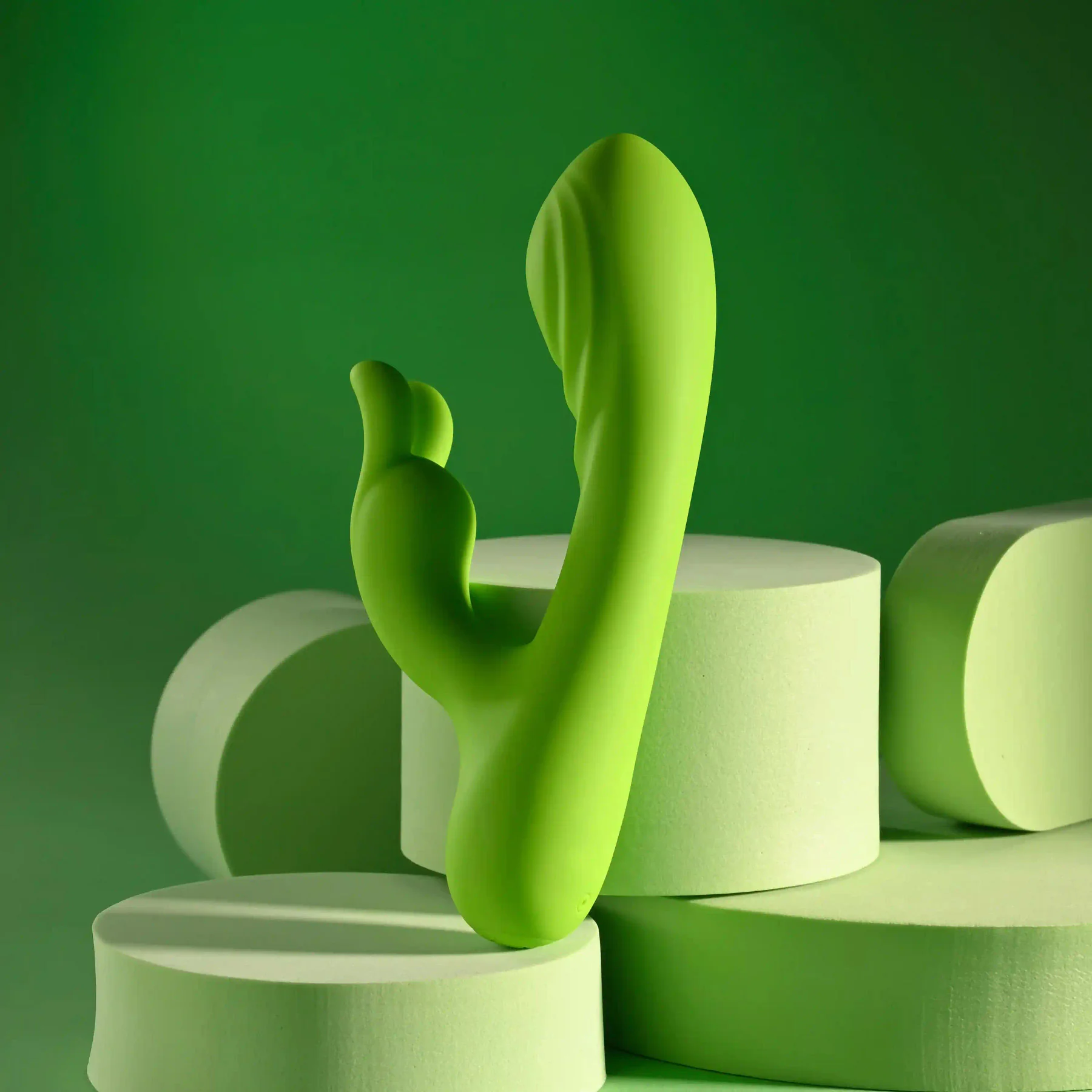 Brat Bunny Silicone Rabbit Vibrator With G-Spot Head By Evolved Novelties - Image 4