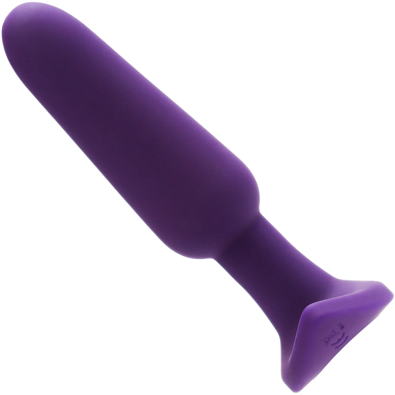 Bump Silicone Rechargeable Vibrating Butt Plug by VeDO - Purple - Image 2