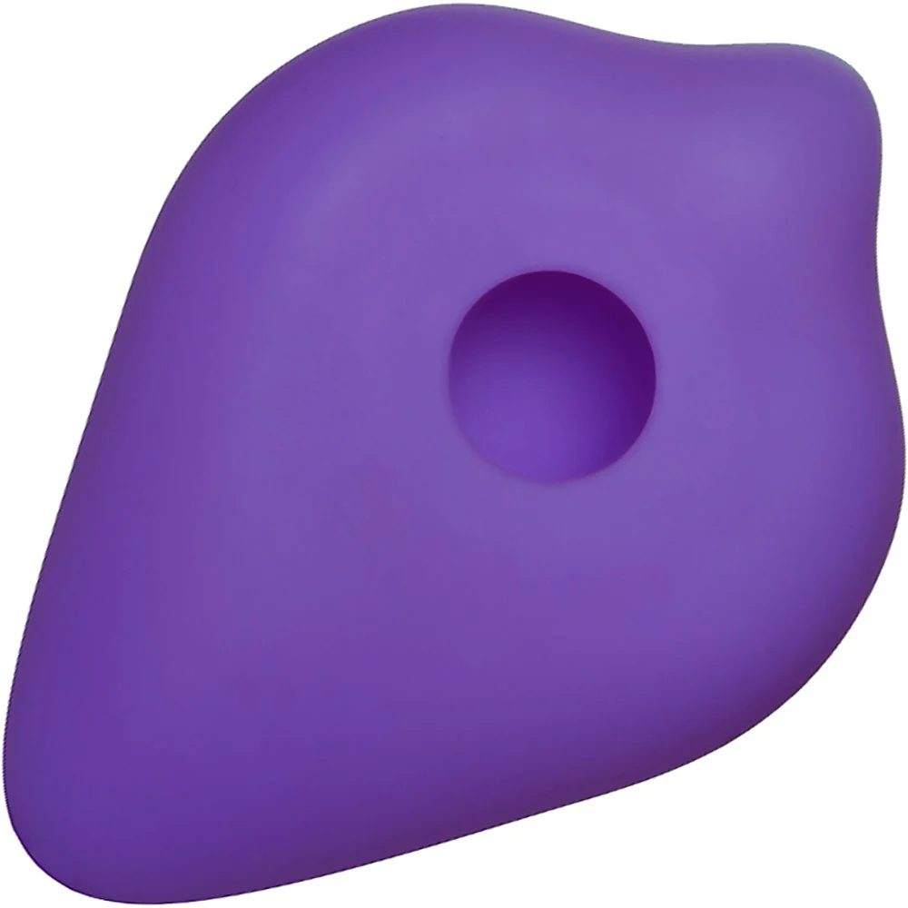 Bumpher Soft Silicone Dildo Base for Harness Play By Banana Pants - Purple - Image 5