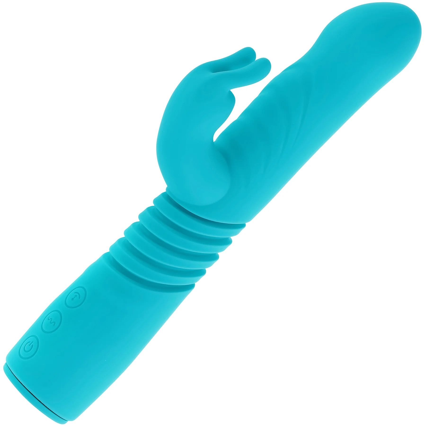 Bunny Hop Rechargeable Silicone Thrusting Rabbit Vibrator By Evolved Novelties - Image 15