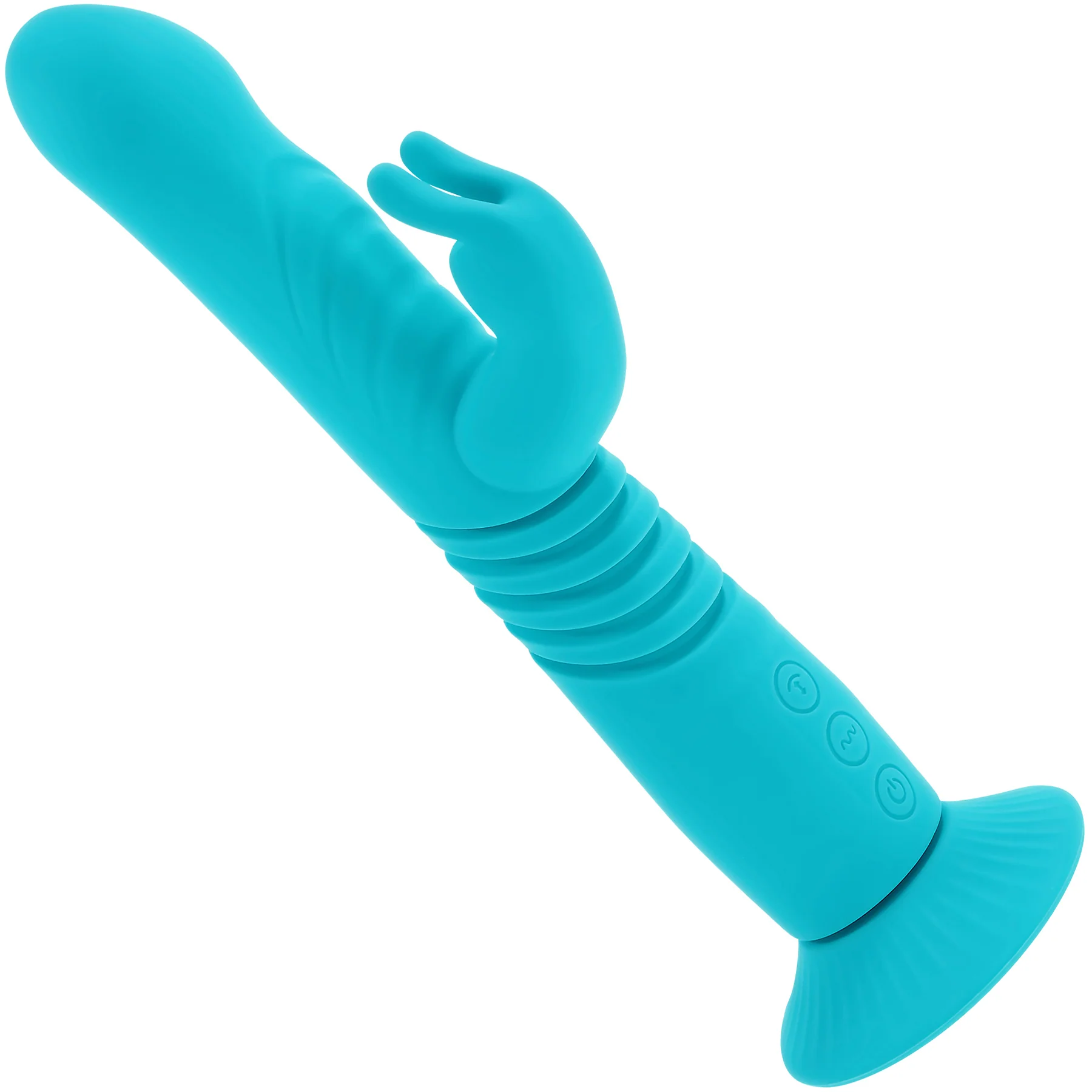 Bunny Hop Rechargeable Silicone Thrusting Rabbit Vibrator By Evolved Novelties - Image 9