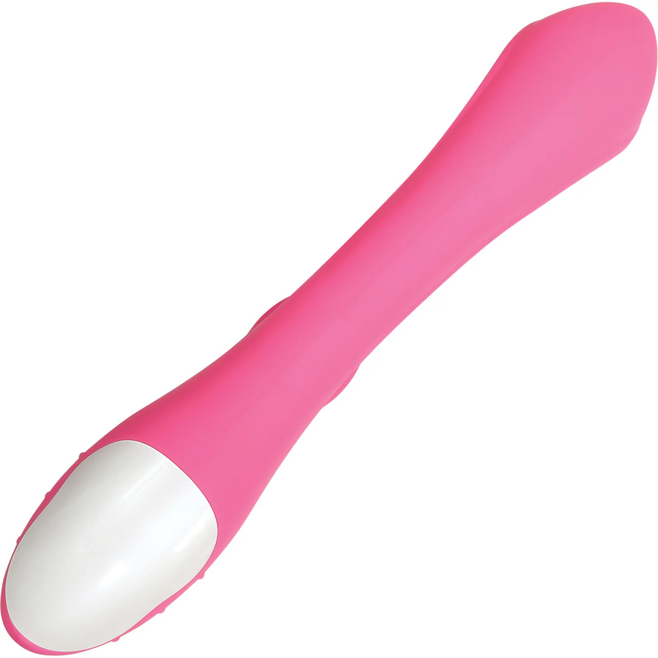 Bunny Kisses Rechargeable Waterproof Silicone Rabbit Style Vibrator By Evolved Novelties - Pink - Image 5